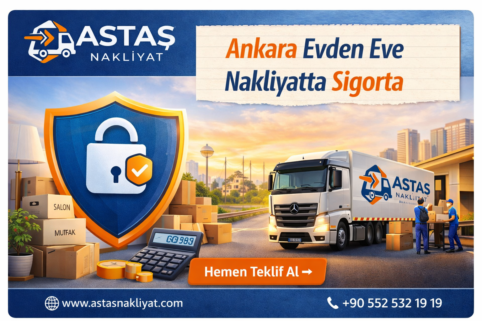 Ankara Evden Eve Nakliyatta Sigorta 2026