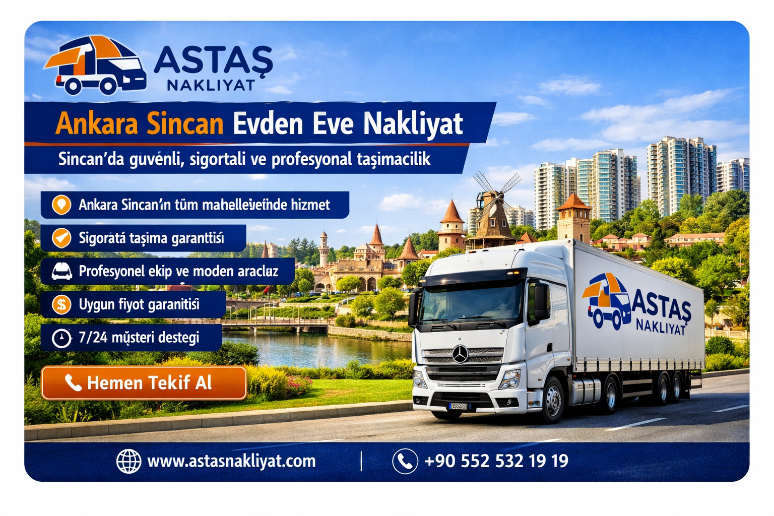 Sincan Evden Eve Nakliyat 2026